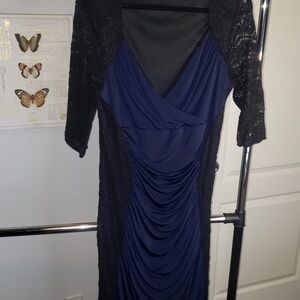 Kiyonna - Blue/Black Dress